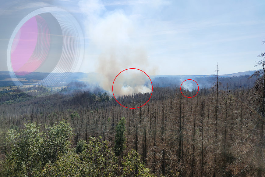 Le système de détection automatique des incendies de forêt avec IA permet une lutte précoce et efficace contre les incendies